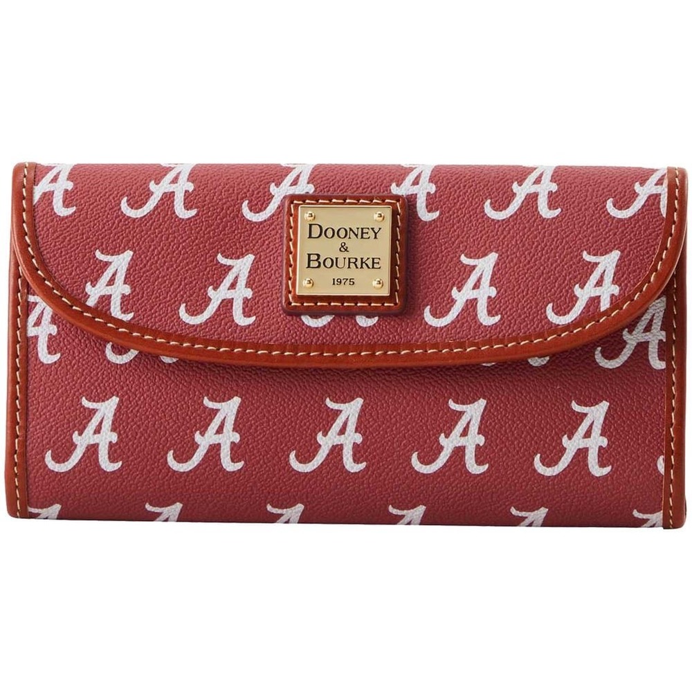 Dooney & Bourke Alabama Crimson Tide Wallet Black Red OS New With Tags